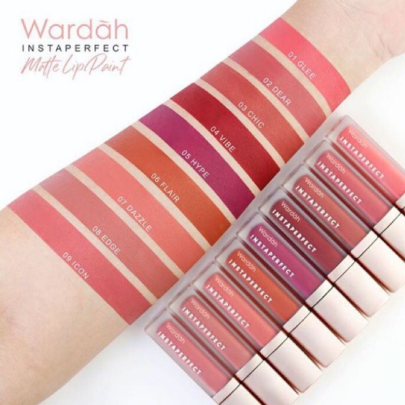 WARDAH INSTAPERFECT MATTESETTERS LIP MATE PAIN LIPCREAM