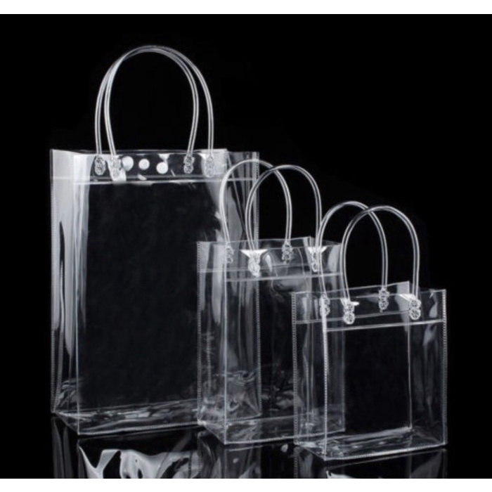 

NEW Tote bag PVC Transparant Goodie Bag Grossir - Small