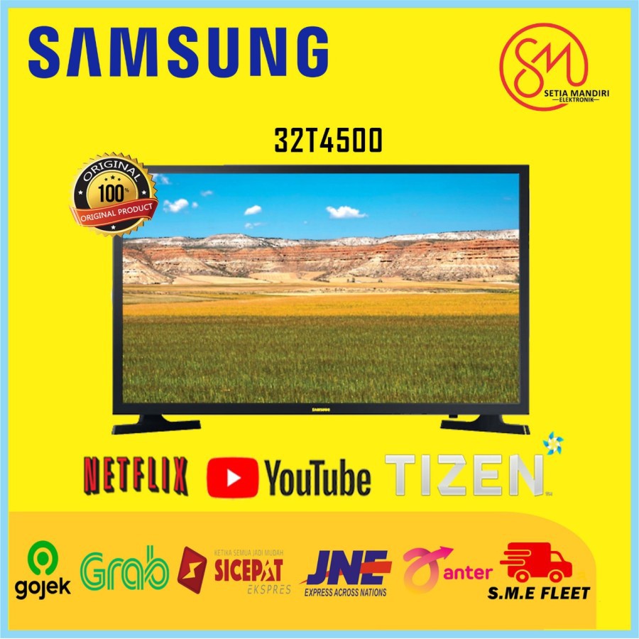SAMSUNG 32T4500 Smart LED TV 32 Inch HD 32 T4500 - UA32T4500AKXXD
