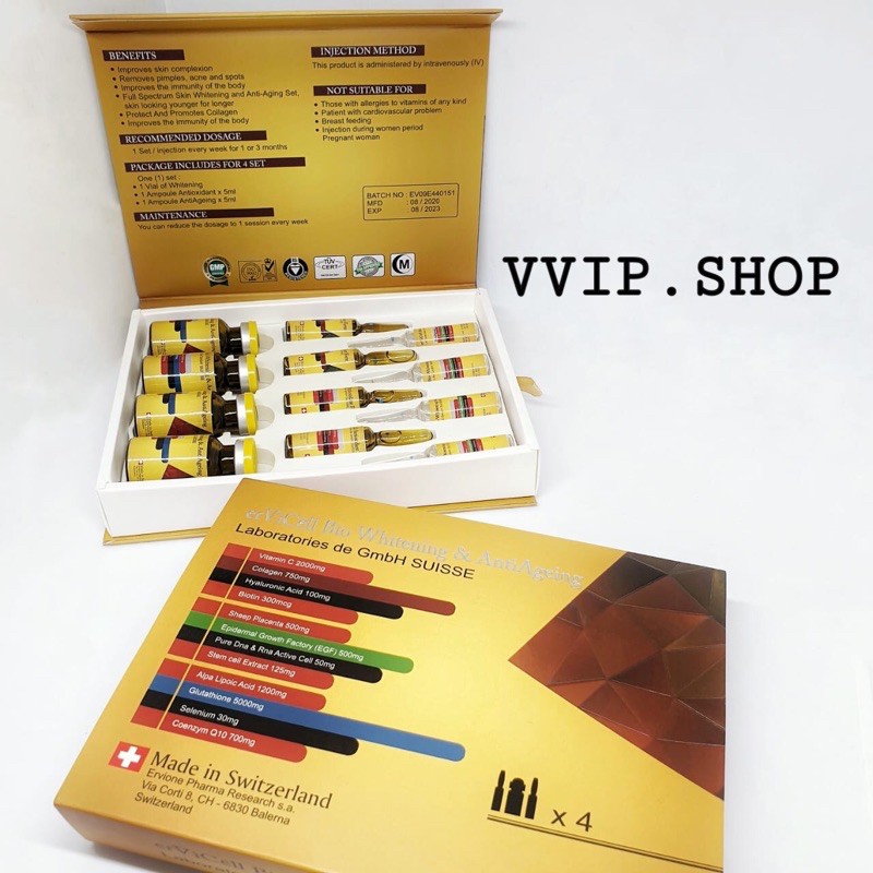 ERVICELL BIO WHITENING & ANTI AGEING