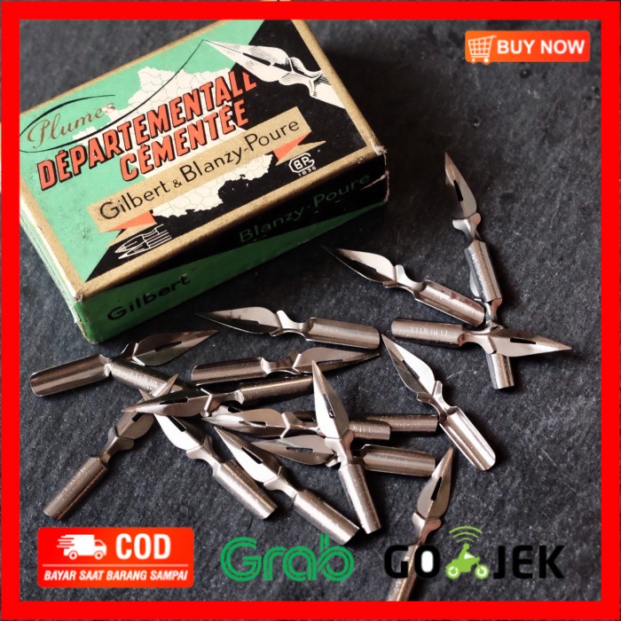 

(BISA COD) Vintage Calligraphy Nib Blanzy 2552