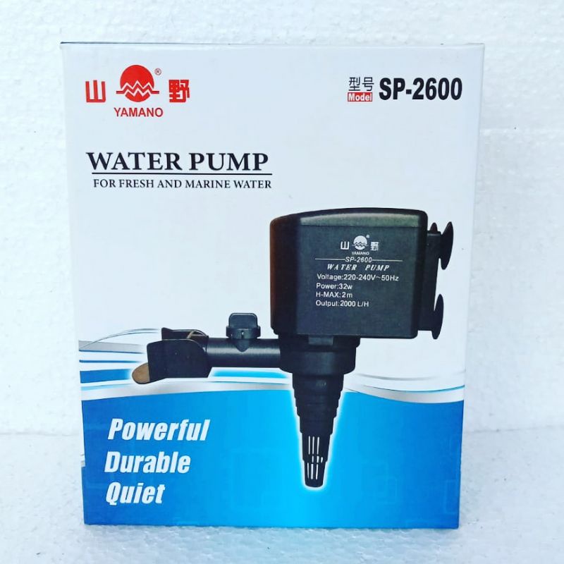 power head ph 2600 YAMANO SP2600 Mesin pompa filter water pump akuarium kolam