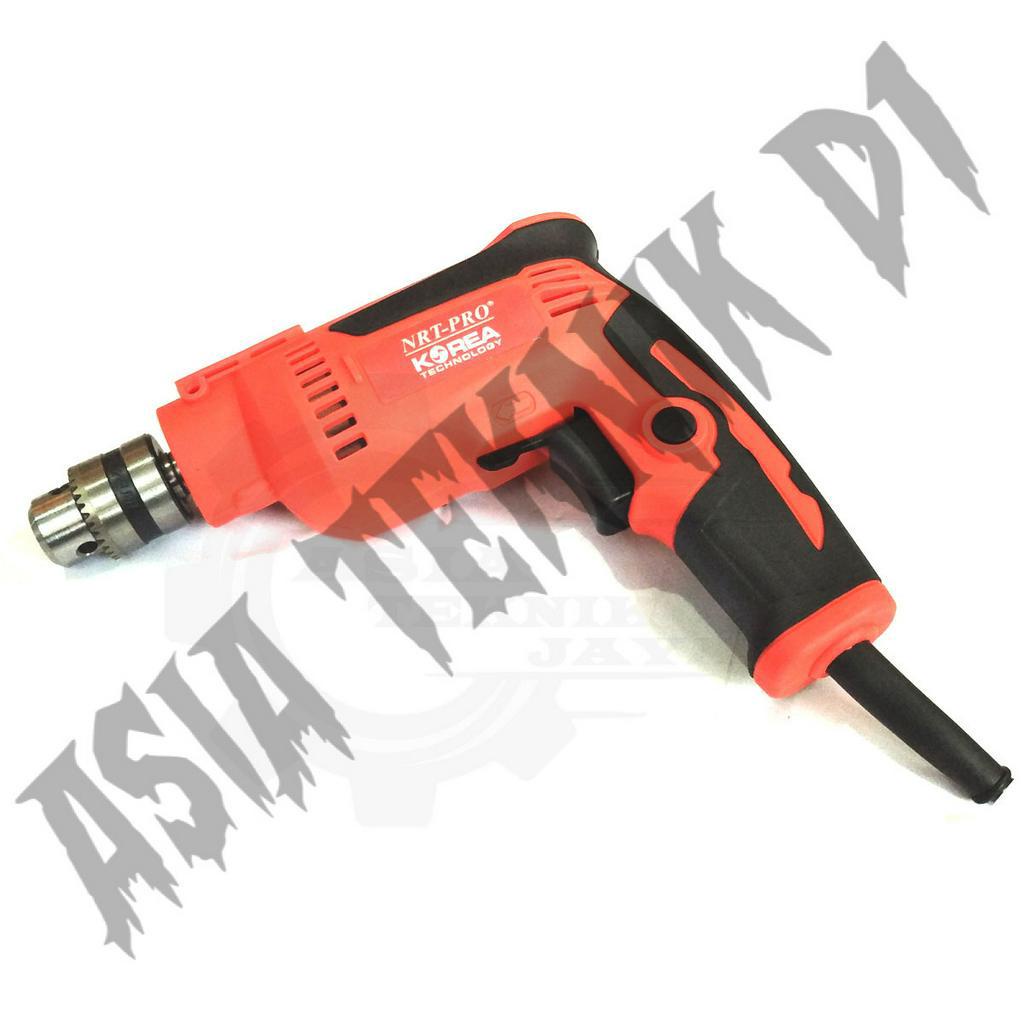 NRT 450HD Bor Bolak Balik 10mm Dengan Pengaturan Kecepatan - Nrt-PRO Electric Drill 10 mm Variable