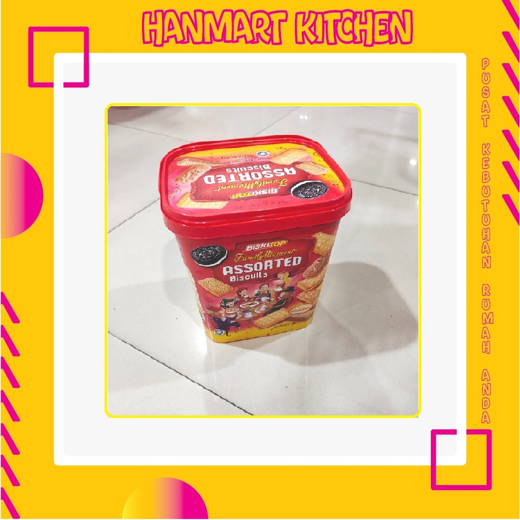 

Biskuit biskitop family moment assorted biscuits 600 gram