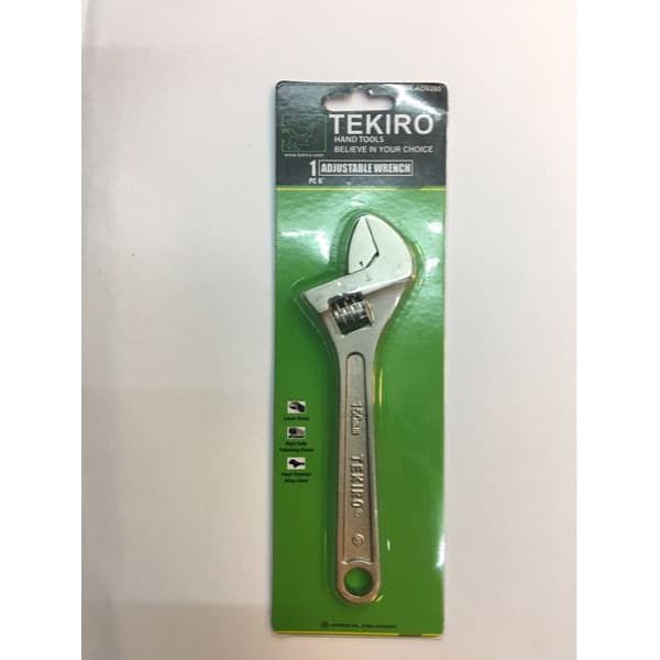 TEKIRO - ADJUSTABLE WRENCH KUNCI INGGRIS 150 MM 6 INCH - ORIGINAL