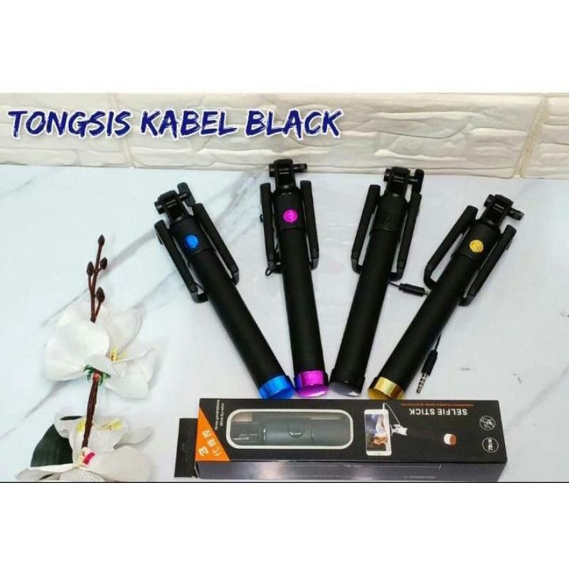 TONGSIS/TONGKATNARSIS/RUBBER FULL BLACK