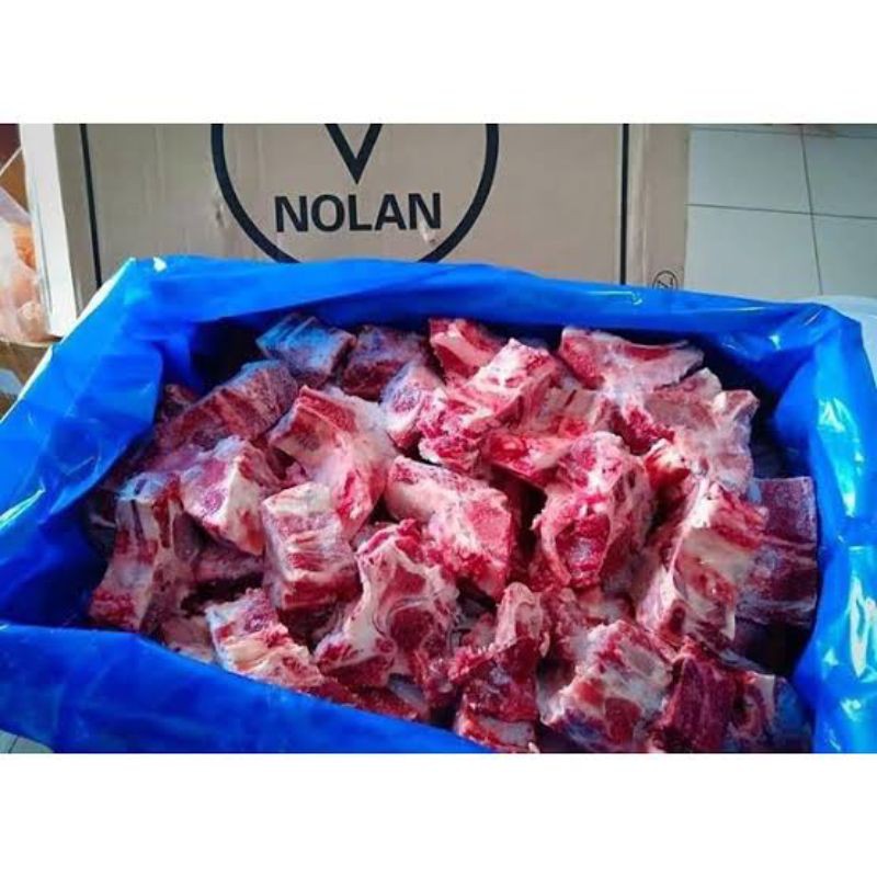 

Iga Backbone Nolan - Iga Sapi Kilcoy Nolan 1KG Import 100%Halal