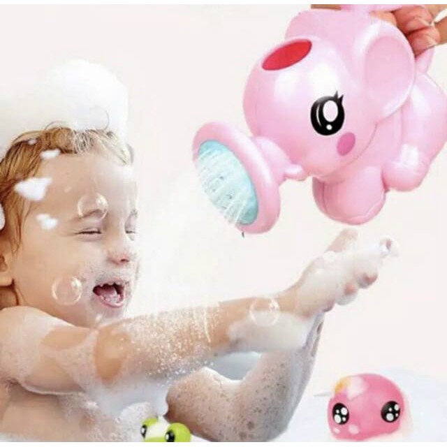 ~ PIYOSHI08 ~ Mainan Anak Bayi Mandi Sprinkle Motif Gajah Lucu Baby Elephant Shower Toys MA08