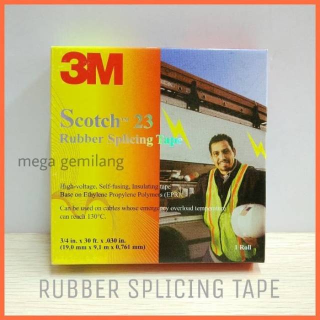 

Scotch 23 rubber splicing tape 3m