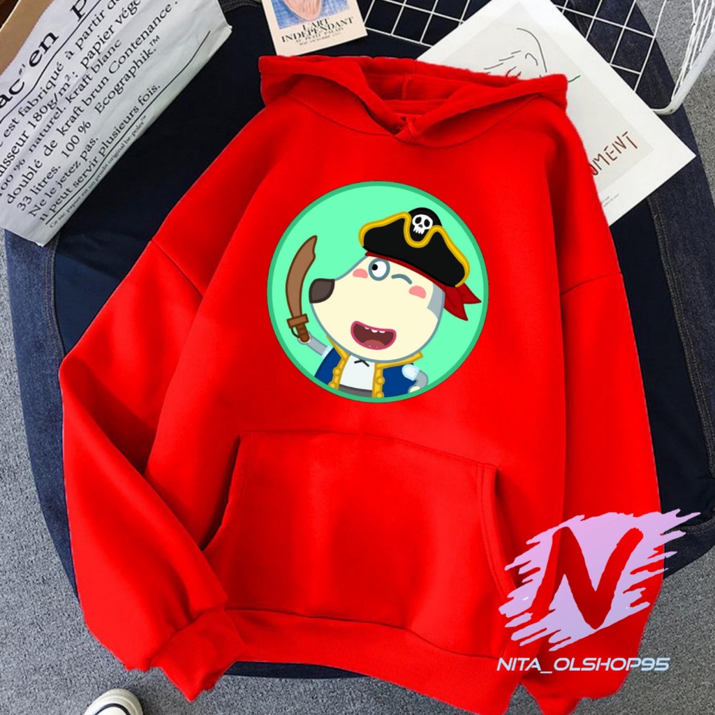 HOODIE WOLFOO KARUN ANAK