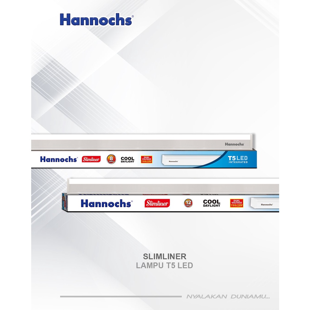 Lampu LED T5 Hannochs Slimliner 16 WATT / Lampu TL 110cm