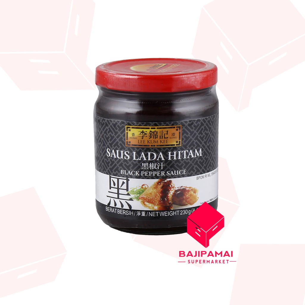 

LEE KUM KEE SAUS LADA HITAM / BLACKPEPPER SAUCE 230 GR