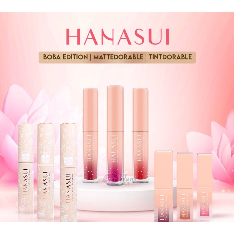 Hanasui Lip Cream Mattedorable Lip Cream 4gr|Hanasui Mattedorable Lip