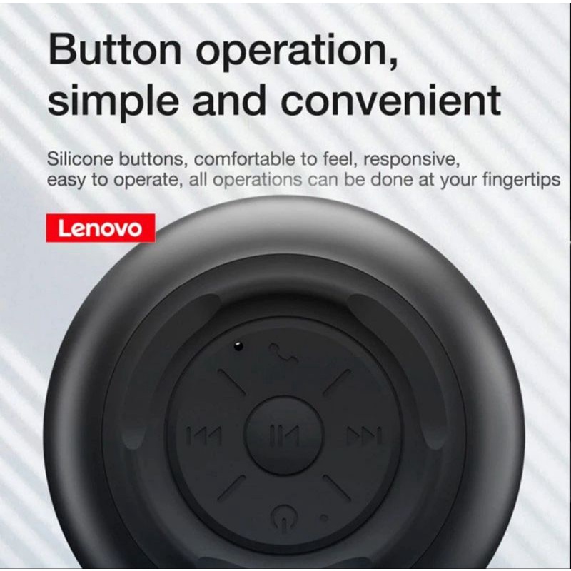 LENOVO K3 Bluetooth Portable Speaker Mini Hifi Wireless Speaker  Garansi Resmi