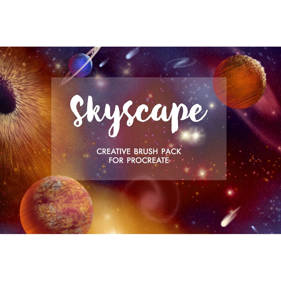 Procreate Brush - Skyscape Creative Toolkit for Procreate