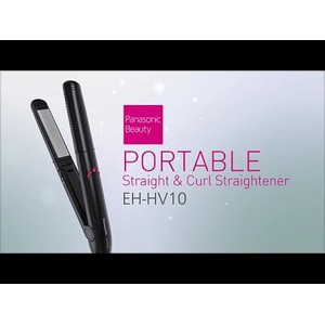 Catok kombinasi lurus dan ikal PANASONIC Hair Iron EH-HV10-P415