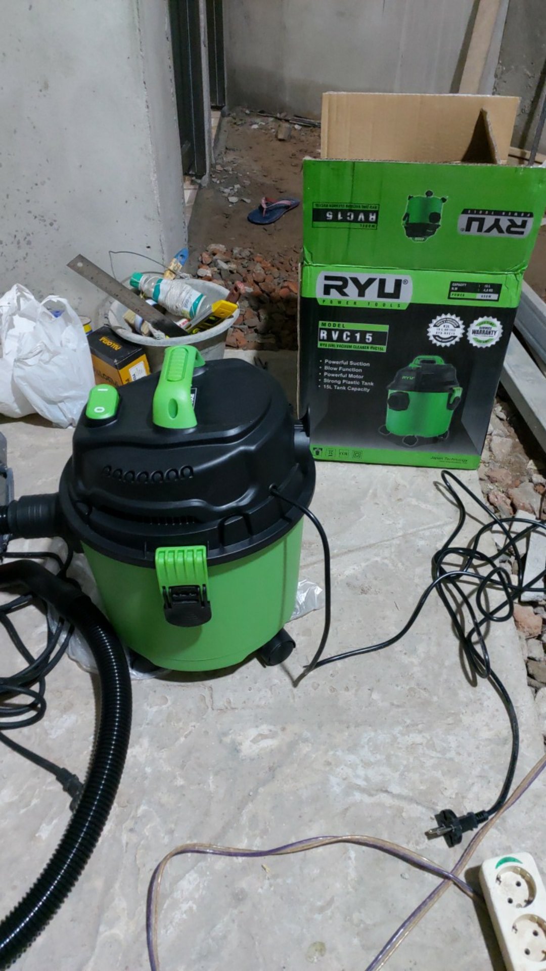 Hot Promo Ryu Vacum Cleaner Rvc 15 Sedot Kering Dan Basah Termurah Berkualitas Free Sponge