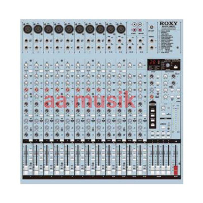 Jual MIXER AUDIO ROXY/SUNTEC RENYX2442FX MIXER 16 CHANNEL ORIGINAL