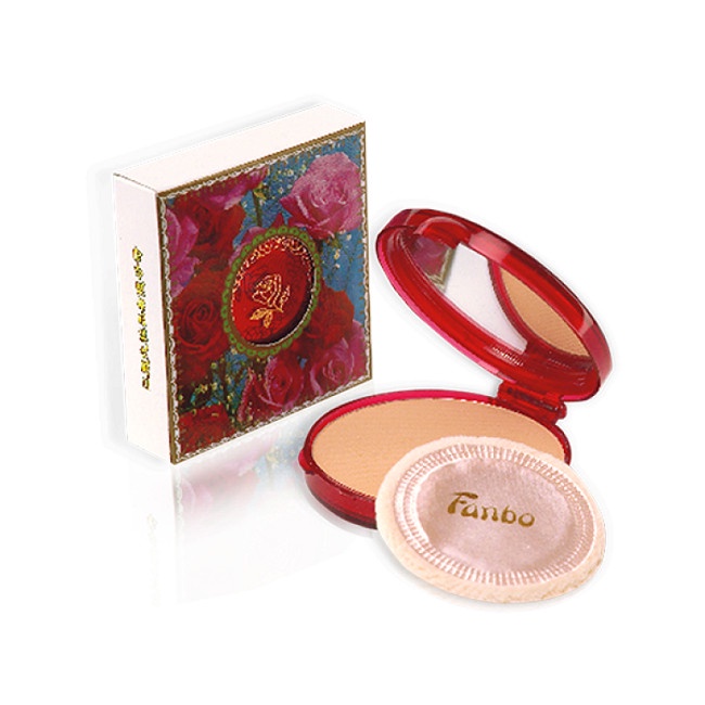 Fanbo Rose 68 Compact Powder/Bedak Fanbo Rose/Pancake Rose 68 no. 4