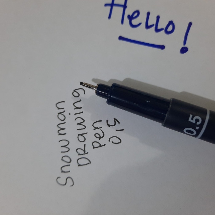 

Pendrawing- Snowman Drawing Pen 0,5 Original Terlaris -Drawing-Pen.