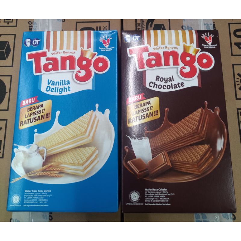 

Tango Wafer Coklat dan Vanilla