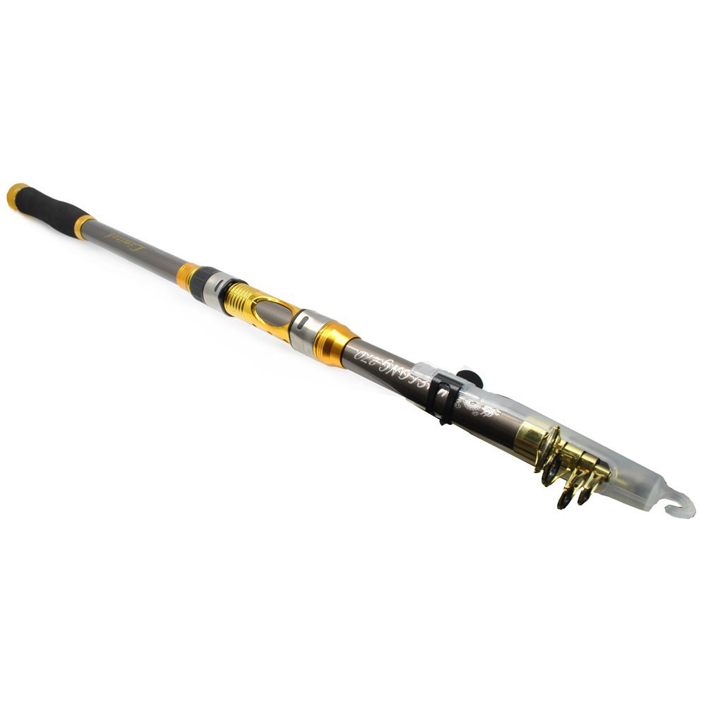 Joran Pancing Carbon Fiber Sea Fishing Rod 3.0 M /7 -  2.7 M /6 - 2.1M/5 Yuelong Meter grab gray