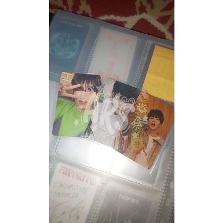 haruto bata selca green ver treasure effect pc photocard
