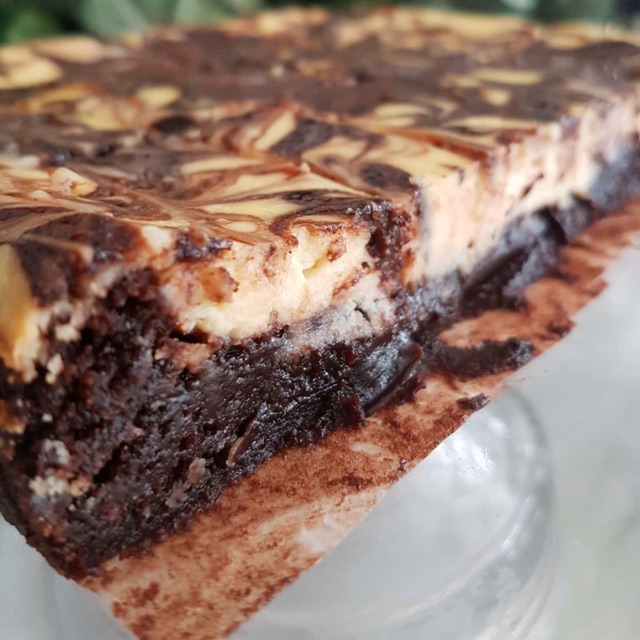 

Brownies cheesecream 24x24 cm