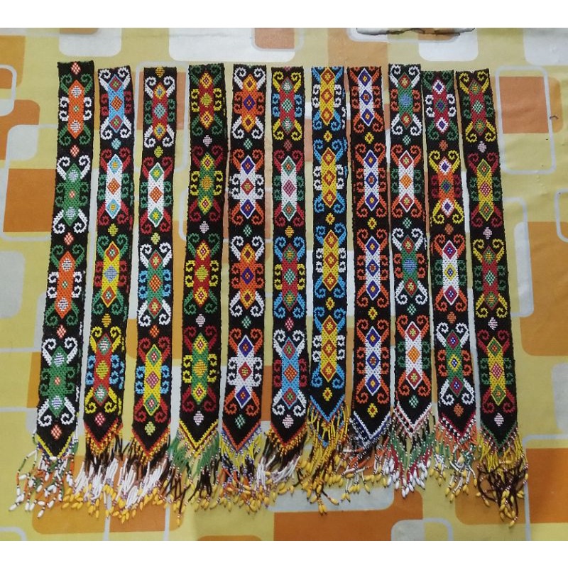 syal manik dayak kalimantan-6
