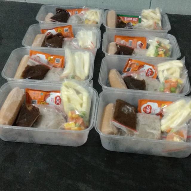 

Ayo di order steak daging double sosis