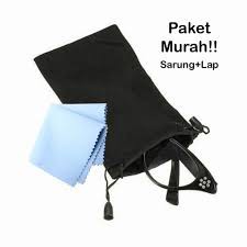 Sarung Pembersih Kacamata Tempat Kacamata Tas Pouch untuk Kacamata
