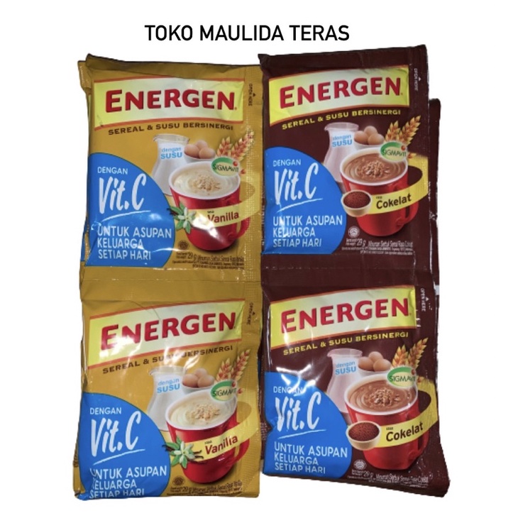 

ENERGEN sereal 29g isi 10 sachet