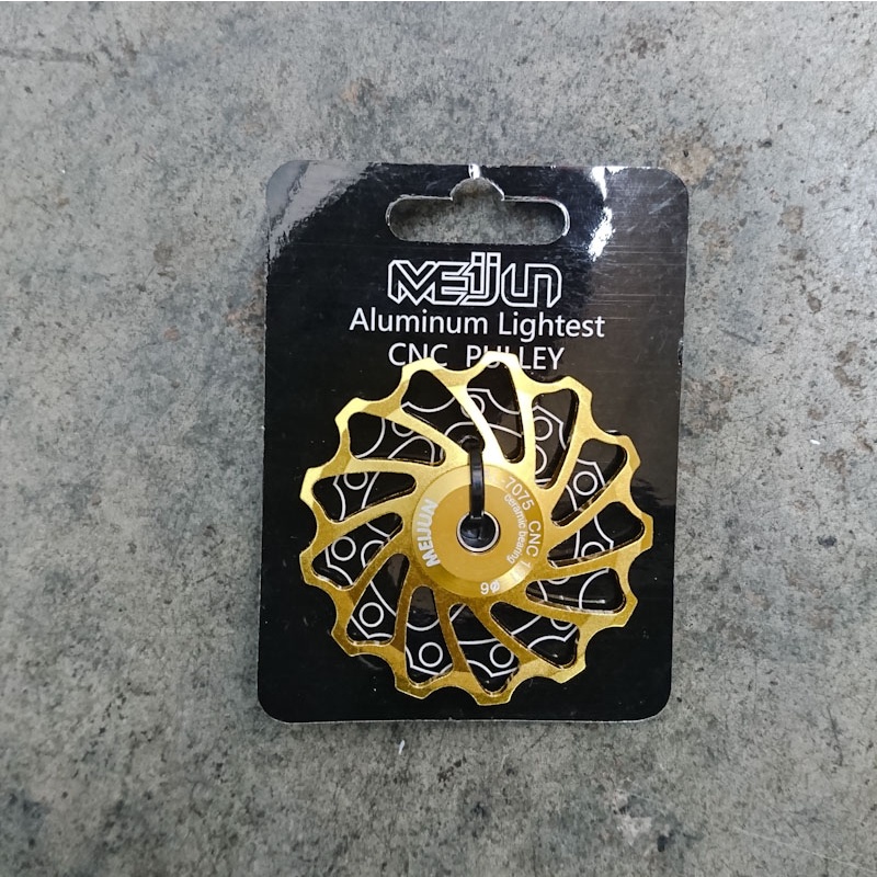 Pulley RD Meijun 13 T rear derailleur Ceramic Bearing Loncer Ringan
