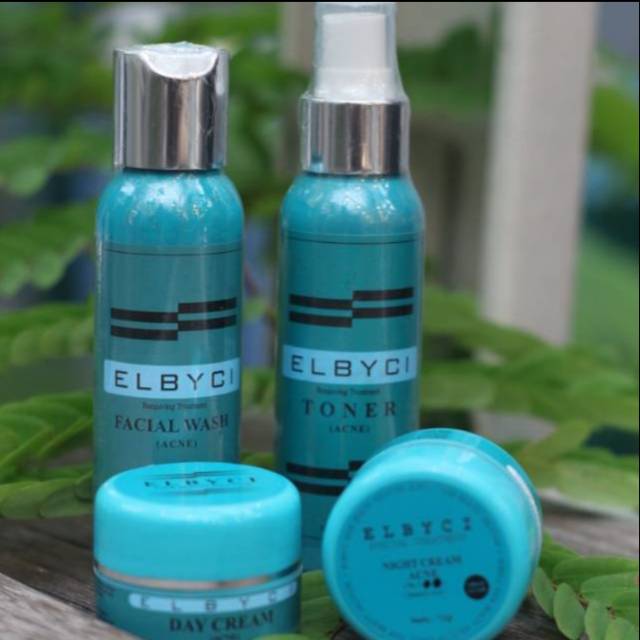 ELBYCI ACNE BASIC CREAM UNTUK MENGOBATI JERAWAT, BRUNTUS, JERAWAT MERADANG