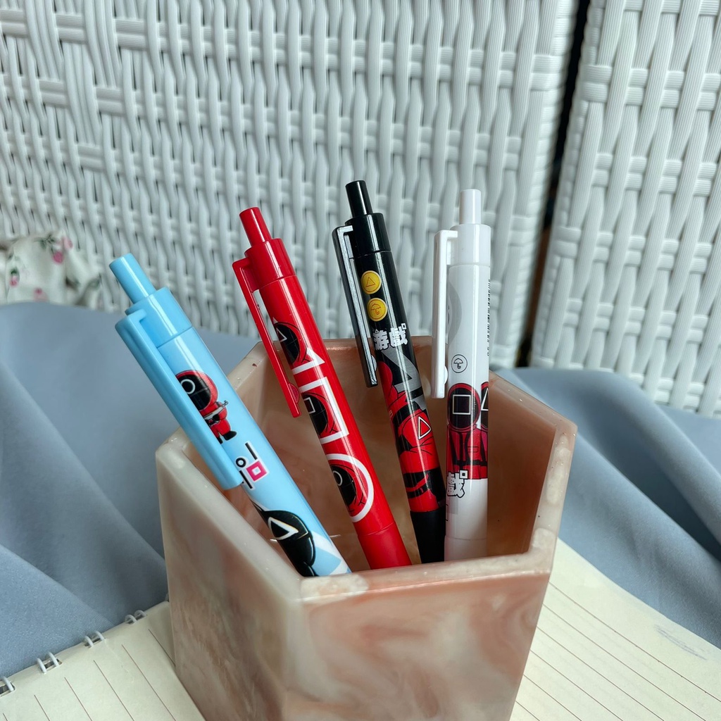 

PULPEN CETEK SQUID GAME PEN UNIK PENA LUCU READY BERKUALITAS COD GROSIR