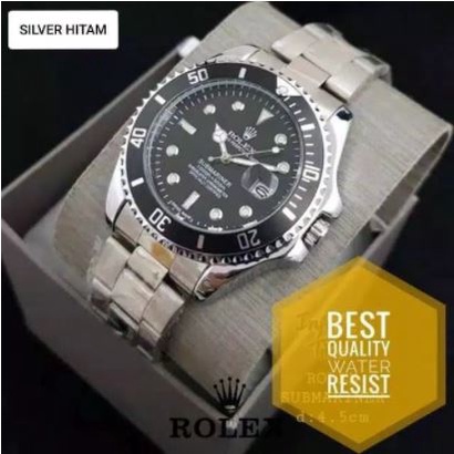 Rolex Submariner Jam Tangan Pria Rantai Date free box