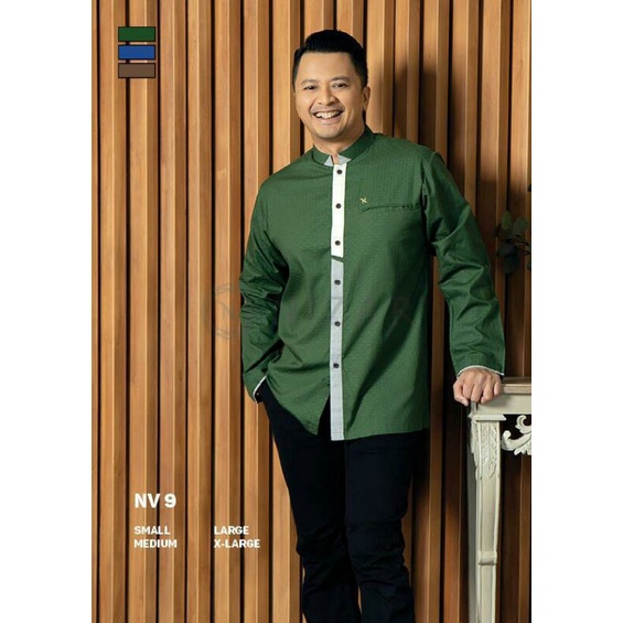 JUMBO Baju Koko Nizar Bordir NV 9 REGULER