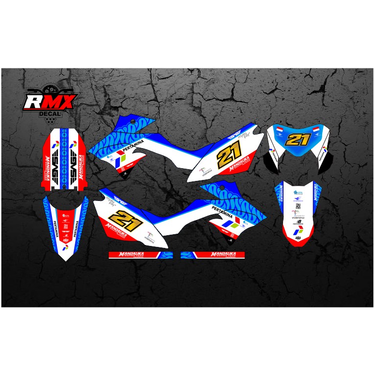DECAL DTRACKER FULLBODY (002) DEKAL STIKER D-TRACKER DTX 150 SE 2016 2017 2018 2019 2020 2021 2022 B
