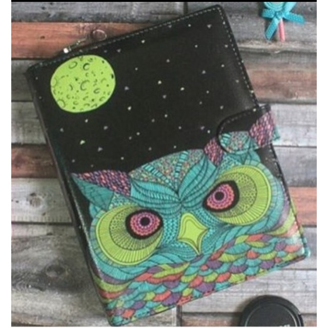 

Binder printing owl hitam