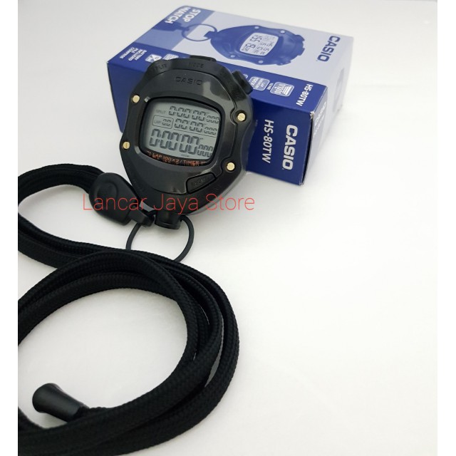 Stopwatch Casio/Alat Pengukur Waktu Olahraga Casio HS-80TW