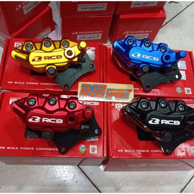 Kaliper depan Racing boy satria Fu RCB type S - kaliper FU RCB  2piston