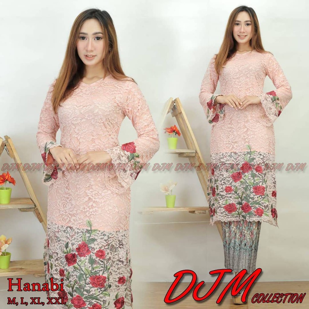 KEBAYA HANABI BRUKAT ROK PRISKET KEBAYA BRUKAT KEBAYA RUMAH KEBAYA BANDUNG RUMAH SONGKET BANDUNG