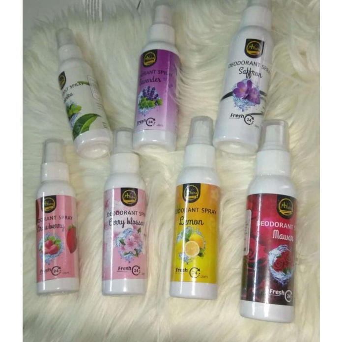 Deodorant spray aflaha