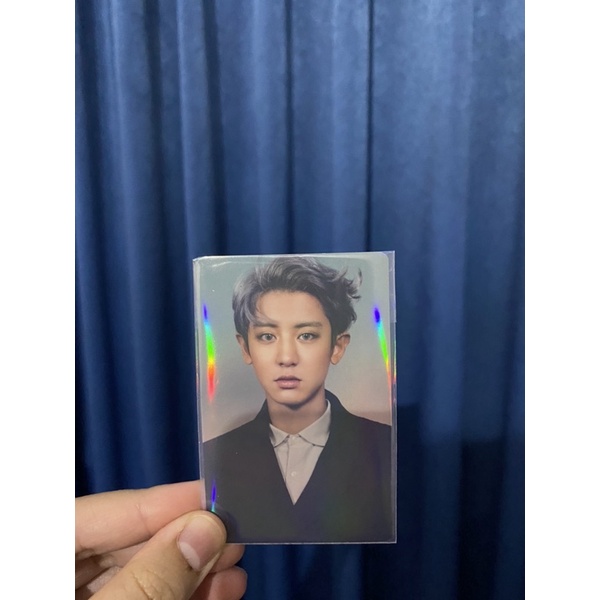 rare chanyeol exo official photocard