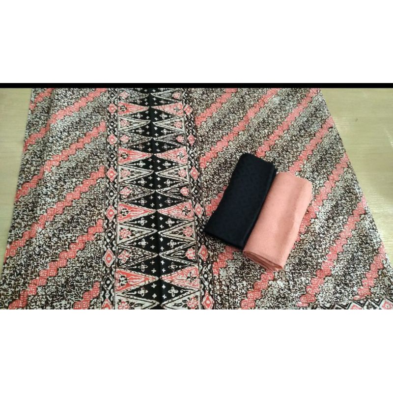 kain batik trusmi cirebon set bahan viscose