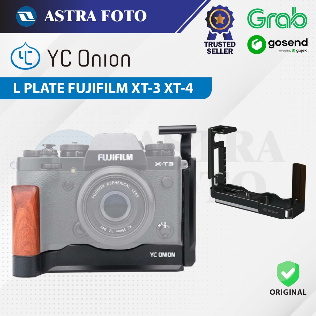 YC ONION BRACKET L / PLATE L FUJIFILM XT-3 XT-4 - fujifilm xt 4