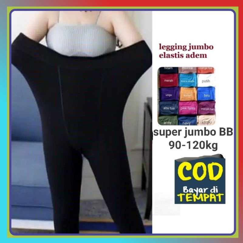 Legging SUPER JUMBO XXXXL/4XL BB 80 - 130 KG legging super jumbo big size