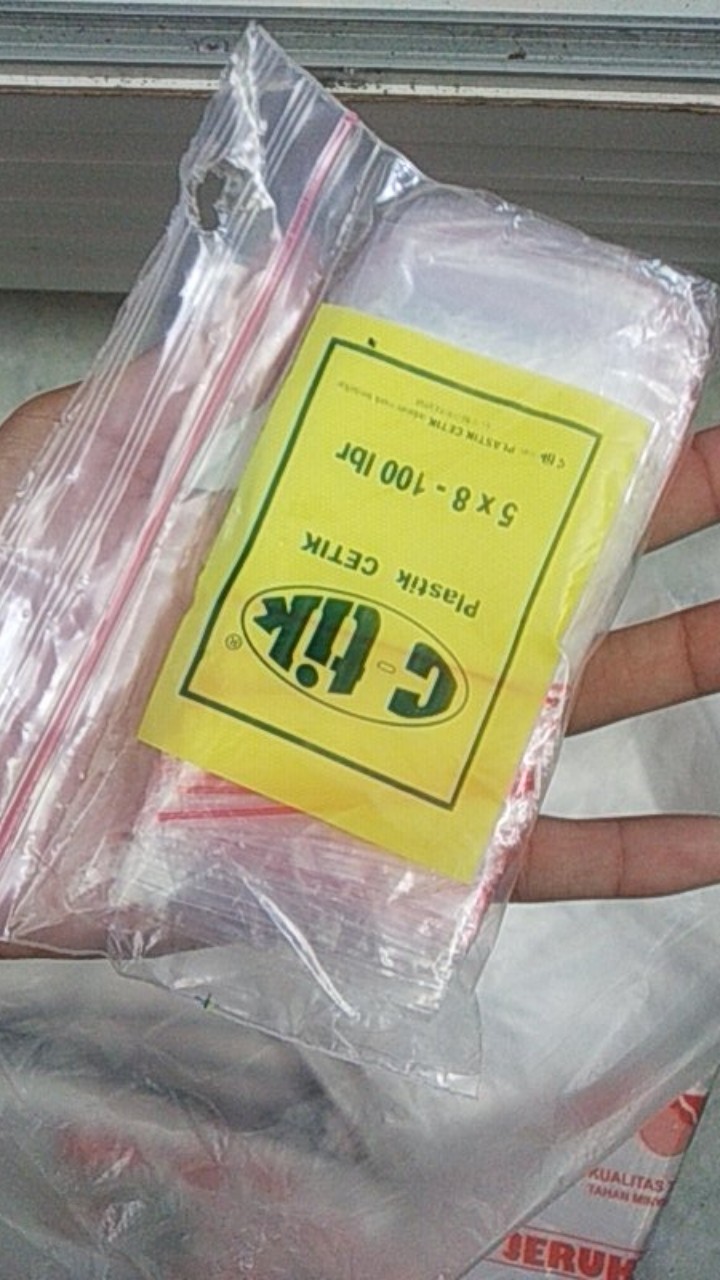 Plastik Klip C-tik 5x8 - 100 Pcs