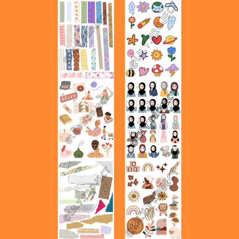

STIKER TUMBLR AESTHETIC 20 PCS