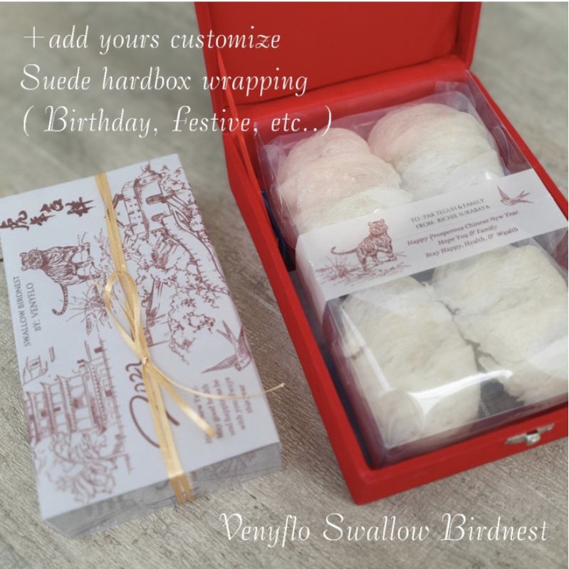 

+add Wrapping birdnest Hamper GIFT Hardbox Sarang burung walet giftbox